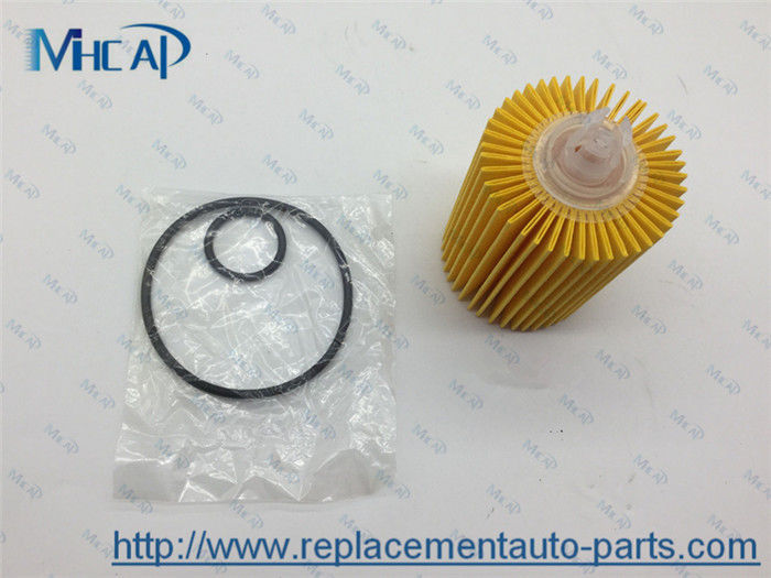 04152-38010 Replacing Oil Filter In Car , Paper Oil Filter Car Filtration